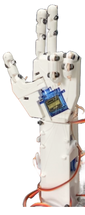 Robotic Hand Gun Shape